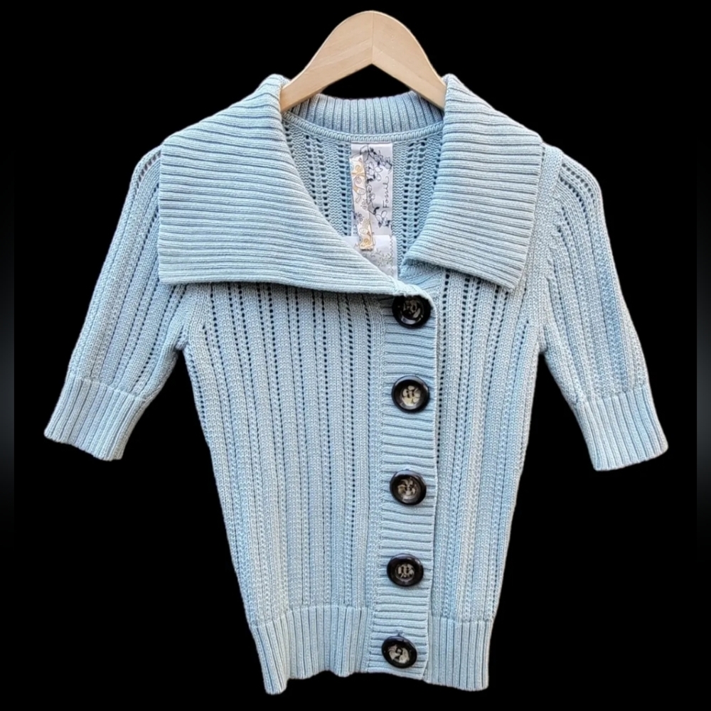 NWT Fossil, Large Buttons Cardigan Sweater Size- M